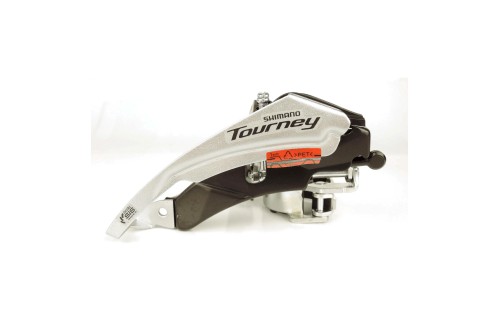 Перемикач передній FD-TY600, Top-Swing, універс.тяга, хомут 31,8/34.9мм