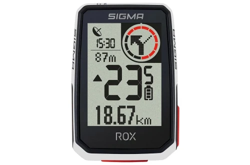 Велокомп'ютер ROX 2.0 White Top Mount Sigma Sport