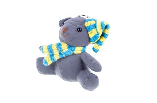 Світловідбиваючий брелок - іграшка ONRIDE ведмедик UA