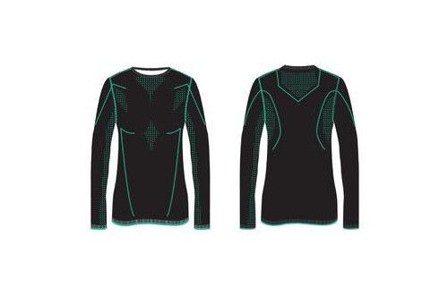 Термобілизна жіноча R2 (верх з довгим рукавом) BASIS