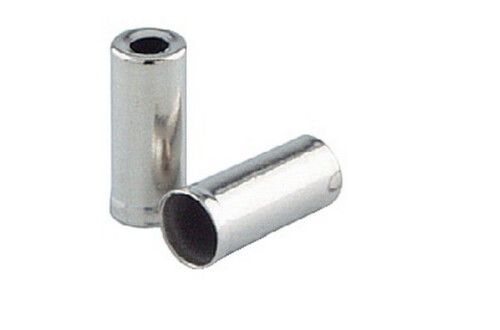 Закінцівка кожуха гальмівного Alligator срібляста латунь 1шт