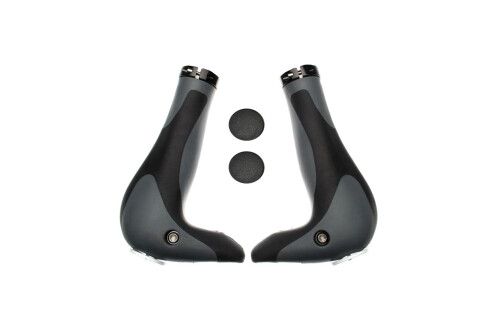 Гріпси Green Cycle GGR-514 140mm ергономічні, з двома замками і ріжками