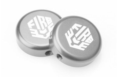 Заглушки керма FireEye 6061 Al сірі