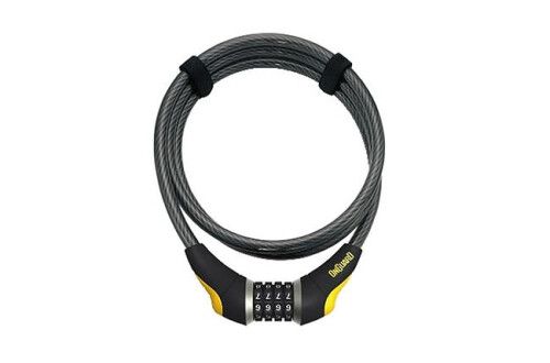 Замок Onguard AKITA, 12х1200мм +4 ключи тросовий