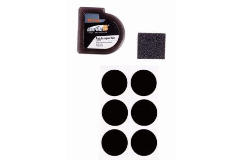 Ремкомплект SuperB (самоклеючи латки,наждачний папір) для камер