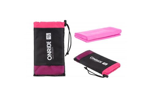 Рушник з мікрофібри ONRIDE Wipe 10 рожевий