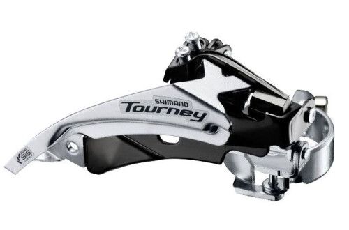 Перемикач передній FD-TY510 Top-Swing універс.тяга, хомут до 34,9мм 48/38/28