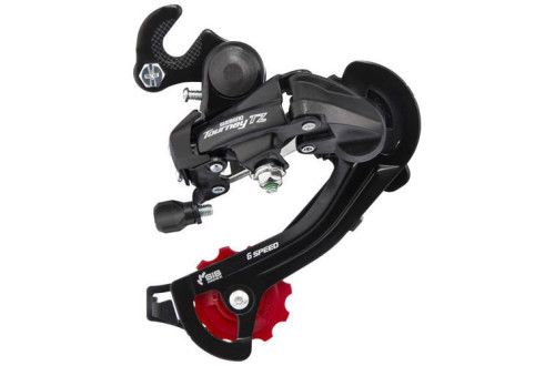 Перемикач задній RD-TZ500-B 6/7-шв TOURNEY гак