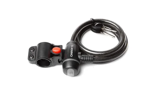 Замок ONRIDE Wide спіральний з кріпленням 10*1200мм