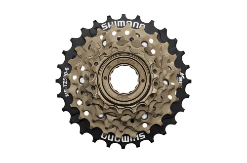 Зірки задні Shimano MF-TZ500-6 14-28 Tourney 6-шв бронза