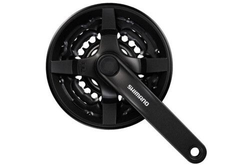 Шатуни 48T Shimano FC-TY501 48/38/28T 9-шв п/квадрат