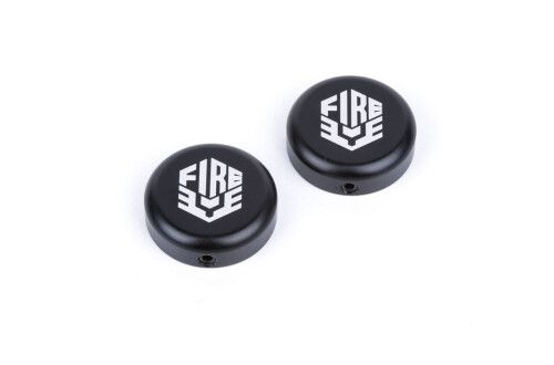 Заглушки керма FireEye 6061 Al чорні