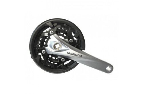 Шатуни 40Т Shimano FC-M3000 Acera 40\30\22, 175mm, під квадрат чорні