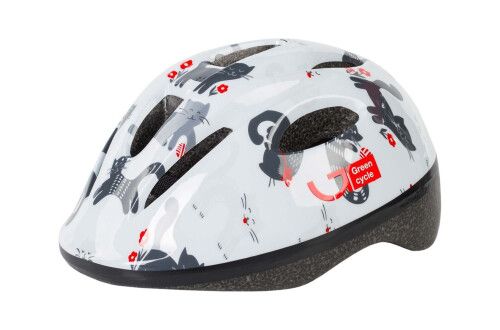 Шолом дитячий Green Cycle Kitty