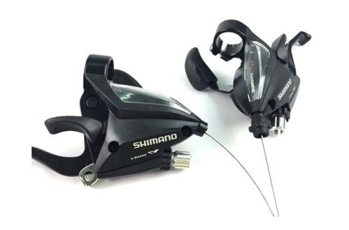 Шифтер Shimano ST-EF500 3*8-шв, комплект, трос,моноблок