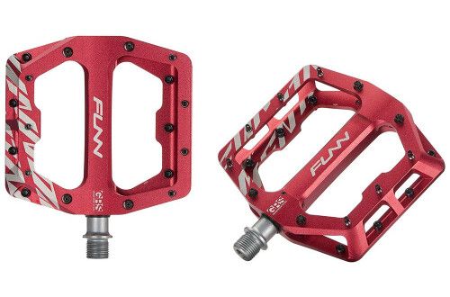 Педалі Funn Funndamental DU/пром., Cr-Mo вісь,AL, червоні