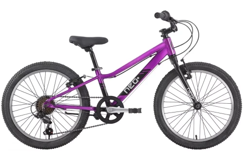 Велосипед 20" Apollo NEO 6s girls Chrome Purple