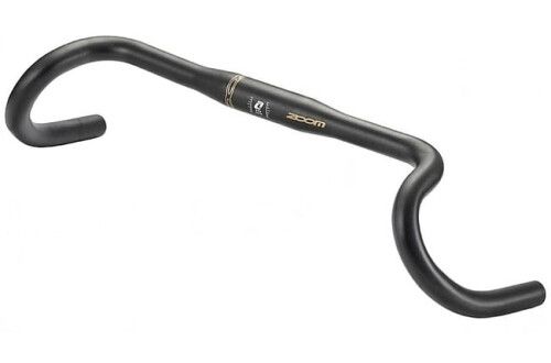 Кермо Zoom GRAVEL DR-AL-311BT FOV шосе "баран" алюм. 31.8 мм L440 мм чорний  батований