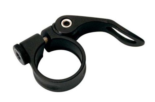 Хомут підсідельний Longus MTB, 31,8 мм +ексцентрик Al чорн