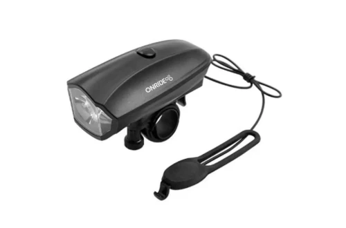 Ліхтар ONRIDE Lightbell 2в1 (дзвінок + ліхтар), USB