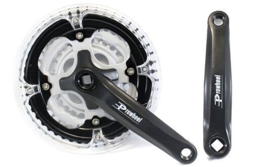 Шатуни 48T Prowheel MY-AC41 48/38/28 6/7/8-шв L170мм п/квадрат