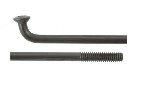 Спиця 267/2мм X17  нерж чорна +латун ніпель