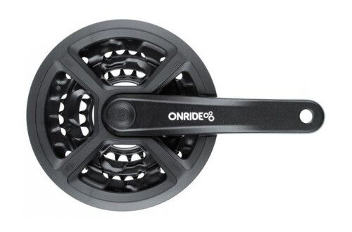 Шатуни 42T ONRIDE Trio 810P п/квадрат 170мм 22-32-42Т на 8/7/6 шв чорний