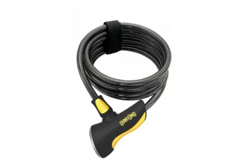 Замок Onguard DOBERMAN, трос 185см х 10мм, 5 ключів,кріплення