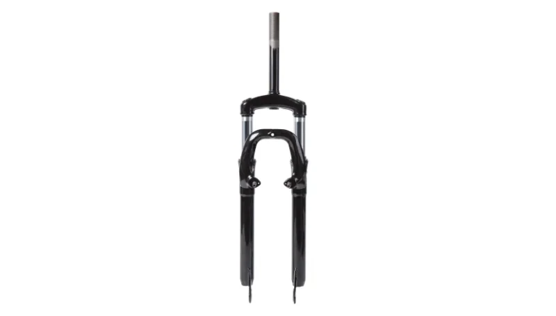 Вилка 27,5" Velotrade амортизаційна Сталь 1 rod-185 різьб. 100mm disc/v-br чорний FSD LJ-531