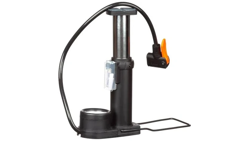 Насос підлоговий ONRIDE Magic 20 алюміній, макс. тиск 120 psi, голівка з двома отворами під FV/AV