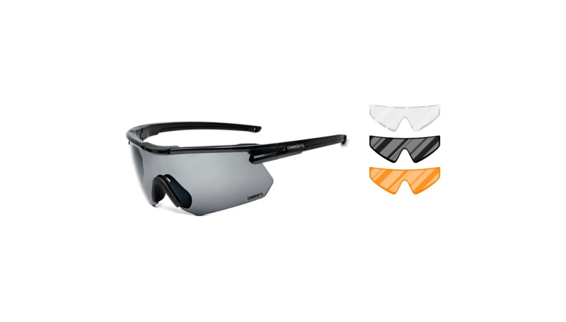 Окуляри OnRide Force ANSI Z87.1 Smoke / Orange / Clear