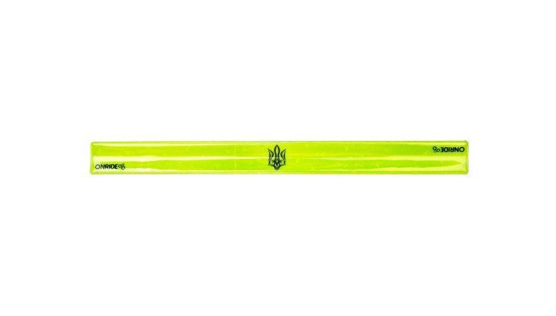 Світловідбиваюча смужка ONRIDE Trident 3x34 жовта