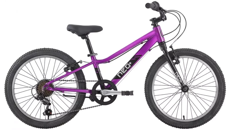 Велосипед 20" Apollo NEO 6s girls Chrome Purple