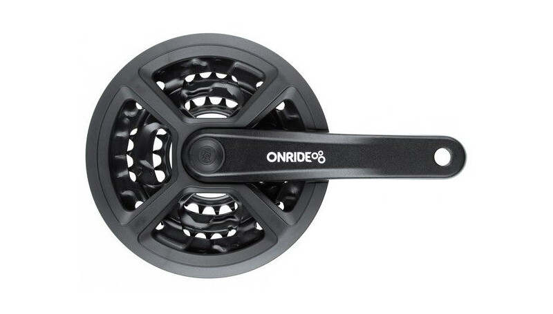 Шатуни 42T ONRIDE Trio 810P п/квадрат 170мм 22-32-42Т на 8/7/6 шв чорний